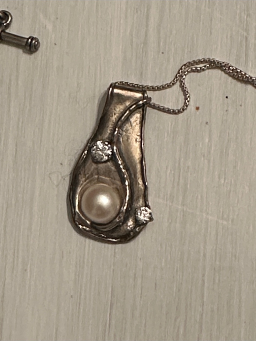 Rubi sterling silver 925 pendant necklace with sterling silver chain